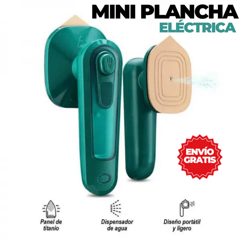 Mini Plancha Eléctrica a Vapor