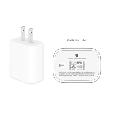 Adaptador 20W - Cargador 20W CARGA RAPIDA